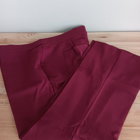 Isaac Mizrahi Printed Ponte Baby Bootcut Ankle Pant , more Sizes a609780 - Picture 6 of 6